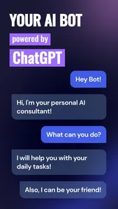 AI Chatbot Personal Assistant screenshot 0