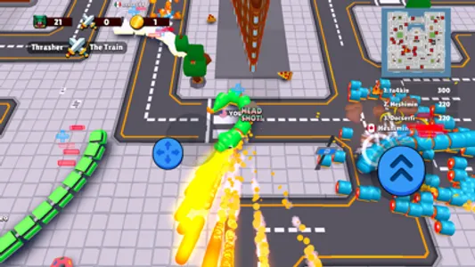 Snake Wars: City Battle screenshot 0