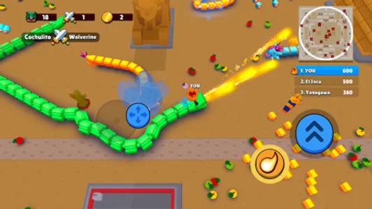 Snake Wars: City Battle screenshot 3