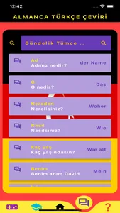 Almanca Türkçe Çevir screenshot 5