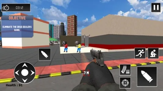 Frontline Stickman Crime Gang screenshot 3