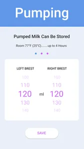 Breastfeeding Tracker & Timer screenshot 2