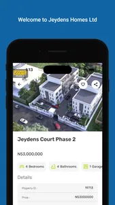 Jeydens Homes screenshot 0