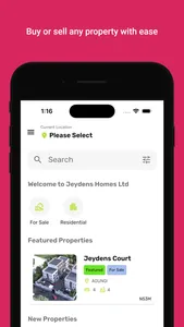 Jeydens Homes screenshot 2