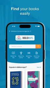 Bibliomaps - Find your books screenshot 0