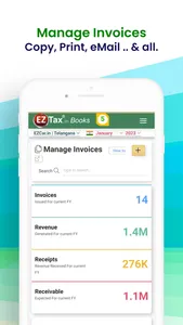 GST App | EZTax.in Books screenshot 3