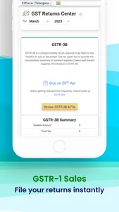 GST App | EZTax.in Books screenshot 6