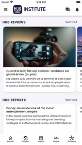 HUB Institute screenshot 2