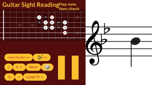 Guitar Sight Reading screenshot 3