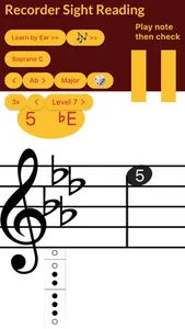 Recorder Sight Reading screenshot 2