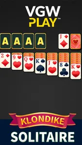 Klondike Solitaire: VGW Play screenshot 0