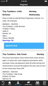 Element Athletics screenshot 2