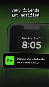 @me - live chat with friends screenshot 2