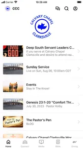 Calvary Chapel Clarksville screenshot 0