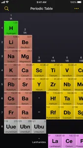 Periodic Table of Elements+ screenshot 2