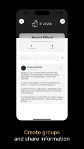 Studuck - Class schedule screenshot 4