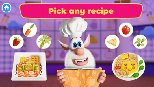 Booba Kitchen: Cooking Food screenshot 1