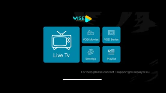 Wise ipTV Player screenshot 1