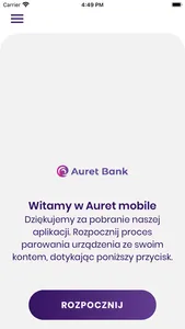 Auret mobile screenshot 1