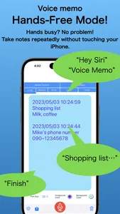 Voice Widget Memo screenshot 0