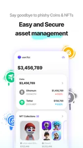 Fizz: Fun & Ezzy Crypto Wallet screenshot 1