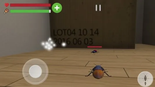 Cockroach simulator screenshot 0