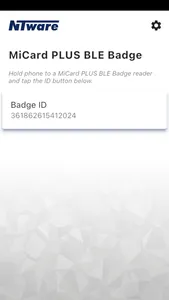 MiCard PLUS BLE Badge screenshot 0