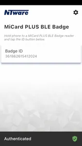 MiCard PLUS BLE Badge screenshot 1