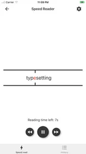 Speed Reader for Speed Reading screenshot 2