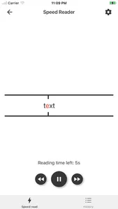 Speed Reader for Speed Reading screenshot 3