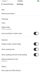 Speed Reader for Speed Reading screenshot 6