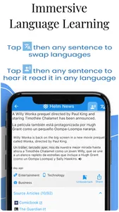 Helm News: Read News & Learn screenshot 1