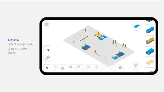 3D Turnhalle Mobile screenshot 1