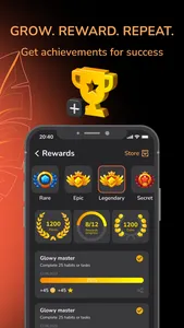 Glowy: Gamify Tasks and Habits screenshot 5