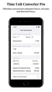 Time Unit Converter Pro screenshot 0