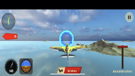 Airplane Flight Pilot Game 3D screenshot 0