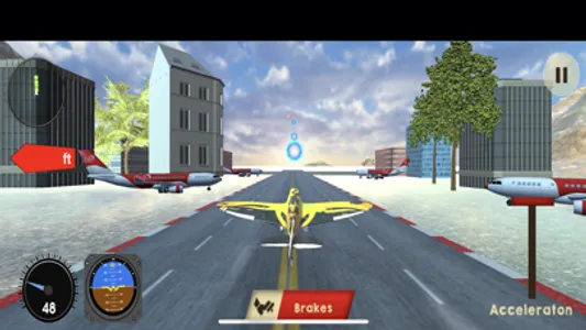 Airplane Flight Pilot Game 3D screenshot 1