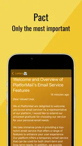 PlatforMail screenshot 1