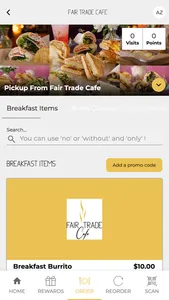 Fair Trade Cafe screenshot 2