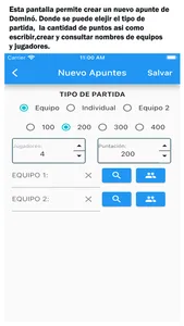 Dominó Score FS screenshot 2