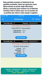 Dominó Score FS screenshot 8