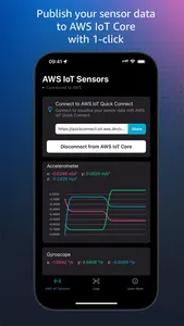 AWS IoT Sensors screenshot 2