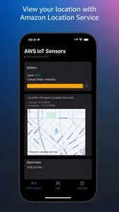 AWS IoT Sensors screenshot 3