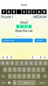 FabVocab: Rhyming Guess Words screenshot 4