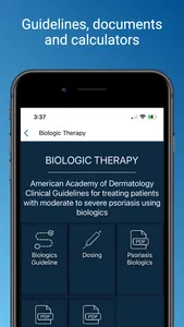 Clinical Guidelines screenshot 2