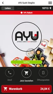 AYU Sushi Steglitz screenshot 0