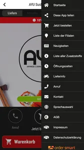 AYU Sushi Steglitz screenshot 2