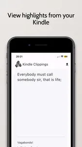 Kindle Clippings screenshot 1