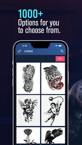 Tattoo Designs - App screenshot 1