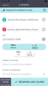 Taxi Vtc Côte d'azur screenshot 2